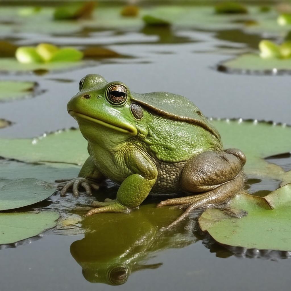 Lithobates catesbeianus